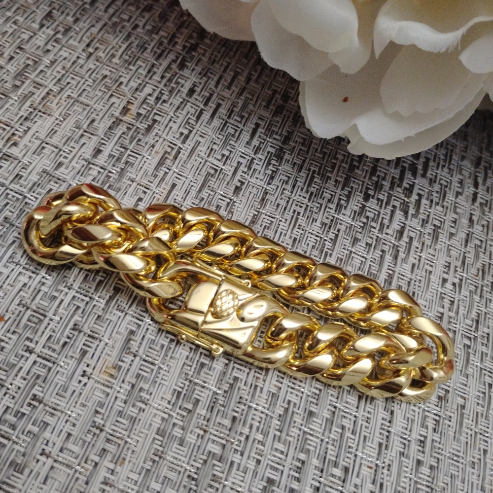 Gold Chain Bracelet
